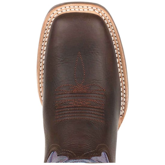 Durango Lady Rebel Pro Leder Damenstiefel Dunkelbraun/Amethyst - Image 5