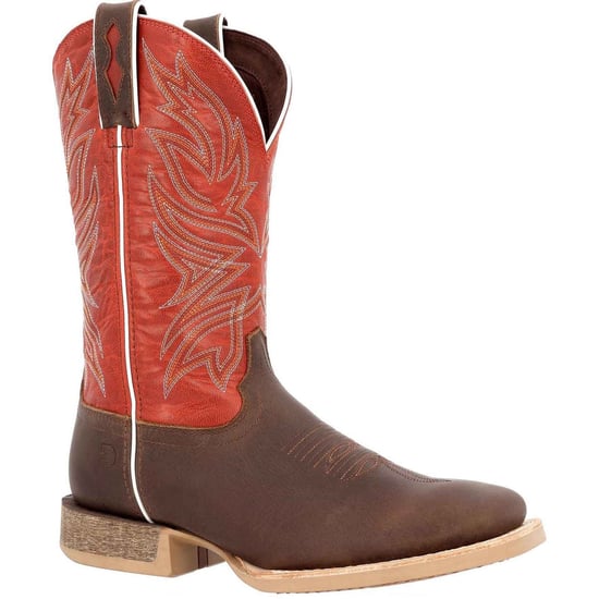 Durango Rebel Pro Leder Herren Boots in Used Braun/Chili Pepper - Image 1