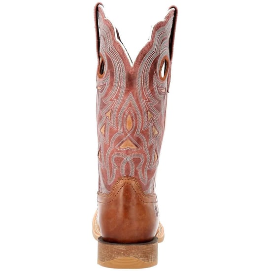 Durango Lady Rebel Pro Leder Damen Stiefel in Staubbraun/Himmelblau - Image 2