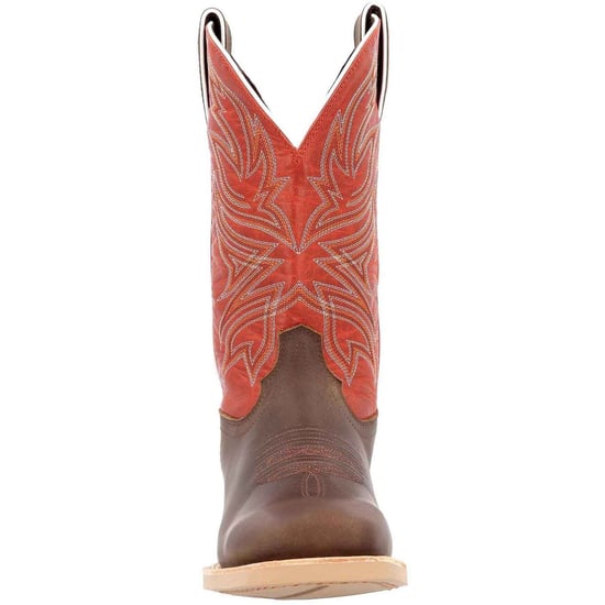 Durango Rebel Pro Leder Herren Boots in Used Braun/Chili Pepper - Image 3