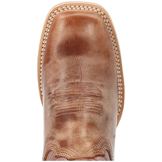 Durango Lady Rebel Pro Leder Damen Stiefel in Staubbraun/Himmelblau - Image 5