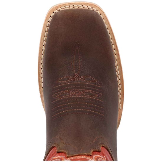 Durango Rebel Pro Leder Herren Boots in Used Braun/Chili Pepper - Image 5