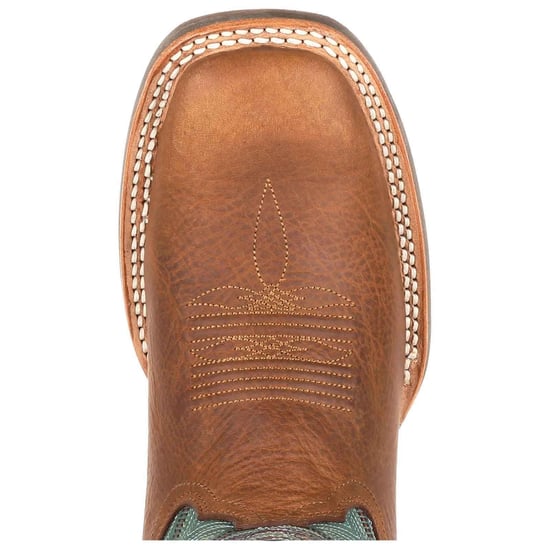 Durango Lady Rebel Pro Leder Damenstiefel Weizen/Tide Teal - Image 4
