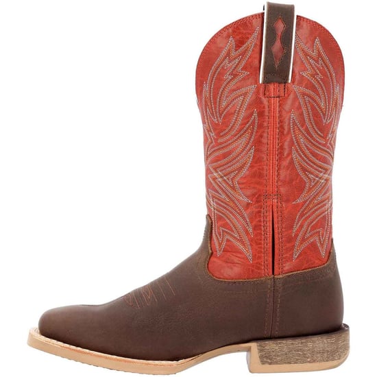 Durango Rebel Pro Leder Herren Boots in Used Braun/Chili Pepper - Image 6