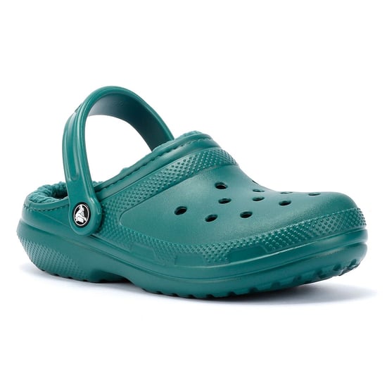 Crocs Klassische gefütterte Frauen Smaragd Clogs - Image 2