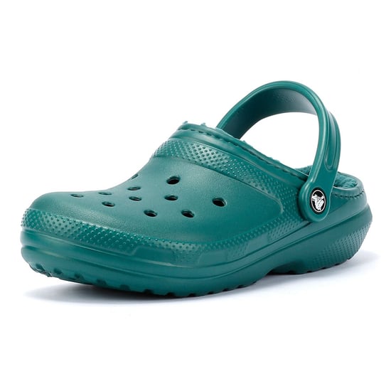 Crocs Klassische gefütterte Frauen Smaragd Clogs - Image 3
