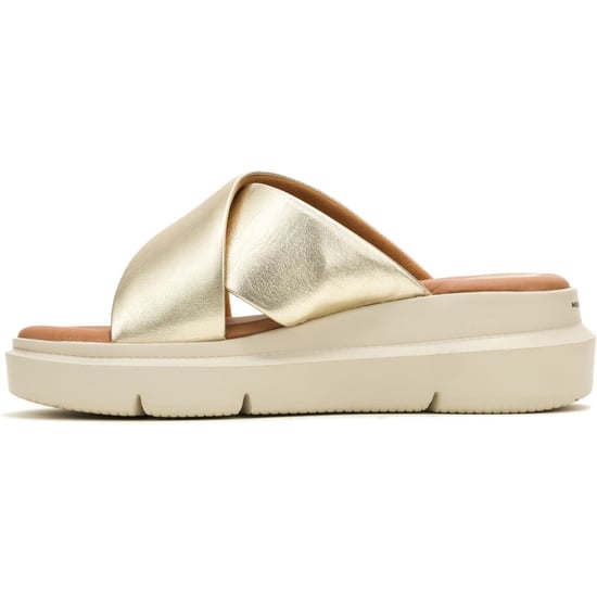 Hush Puppies Uplift Leder Damen Champagner Sandalen - Image 5