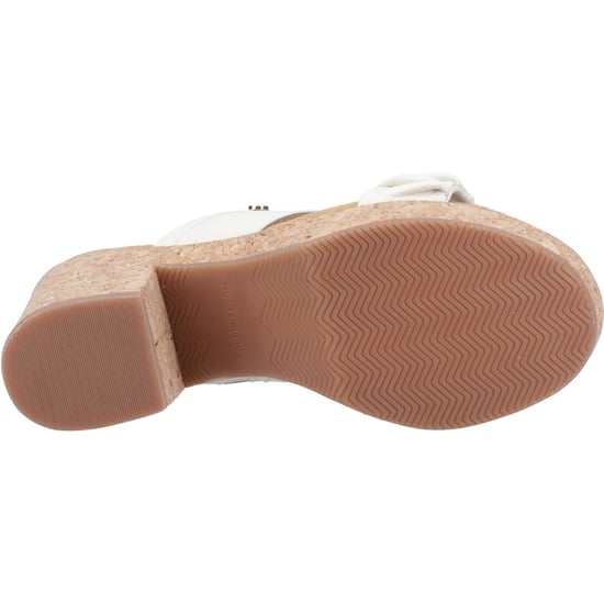Hush Puppies Poppy Leder Damen Creme Sandalen - Image 3