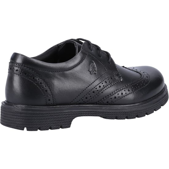 Hush Puppies SALLY SENIOR Leder Mädchen Schwarz Brogues - Image 2