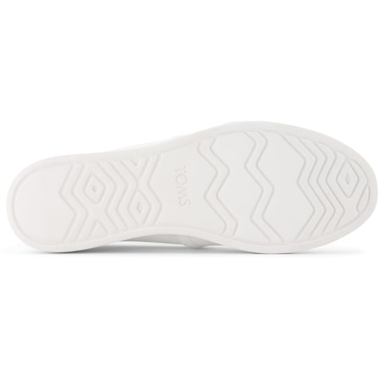 TOMS Alpargata Plus 100 % Baumwolle Damen Weiße Espadrilles - Image 3