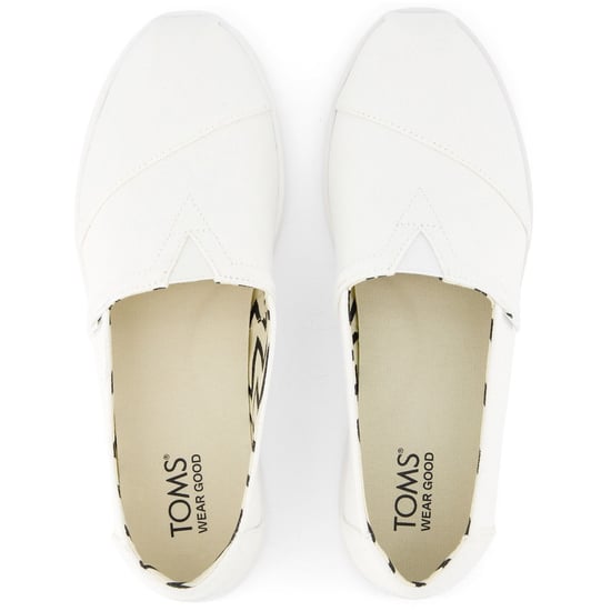 TOMS Alpargata Plus 100 % Baumwolle Damen Weiße Espadrilles - Image 4