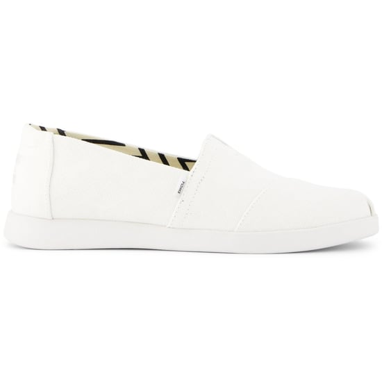 TOMS Alpargata Plus 100 % Baumwolle Damen Weiße Espadrilles - Image 5