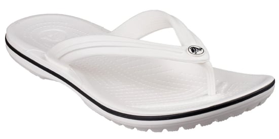 Crocs Crocband Flip Croslite Gummisohlen Weiße Hausschuhe - Image 1