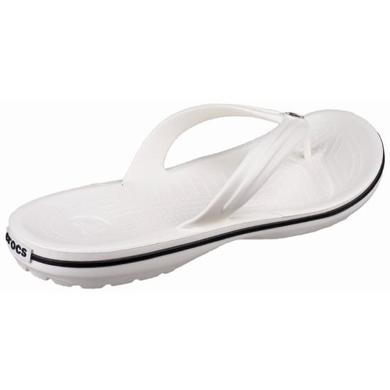 Crocs Crocband Flip Croslite Gummisohlen Weiße Hausschuhe - Image 2