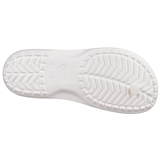Crocs Crocband Flip Croslite Gummisohlen Weiße Hausschuhe - Image 4