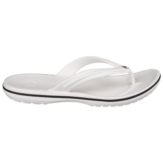 Crocs Crocband Flip Croslite Gummisohlen Weiße Hausschuhe - Image 5