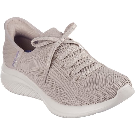 Skechers Ultra Flex 3.0 Brilliant Path Textil Damen Taupe Sneakers - Image 1