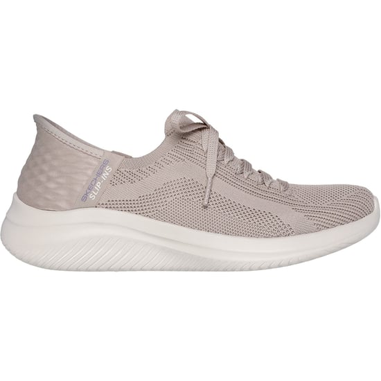 Skechers Ultra Flex 3.0 Brilliant Path Textil Damen Taupe Sneakers - Image 5