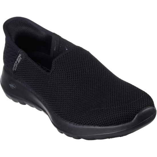 Skechers GO WALK Joy Vela Textil Damen Schwarz Sneakers - Image 1