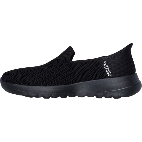 Skechers GO WALK Joy Vela Textil Damen Schwarz Sneakers - Image 4