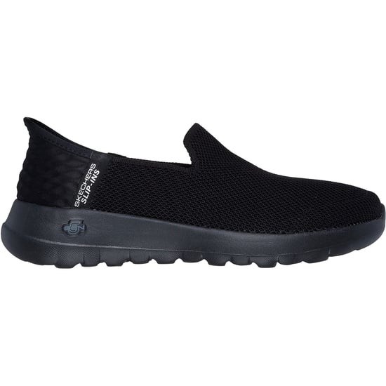 Skechers GO WALK Joy Vela Textil Damen Schwarz Sneakers - Image 5