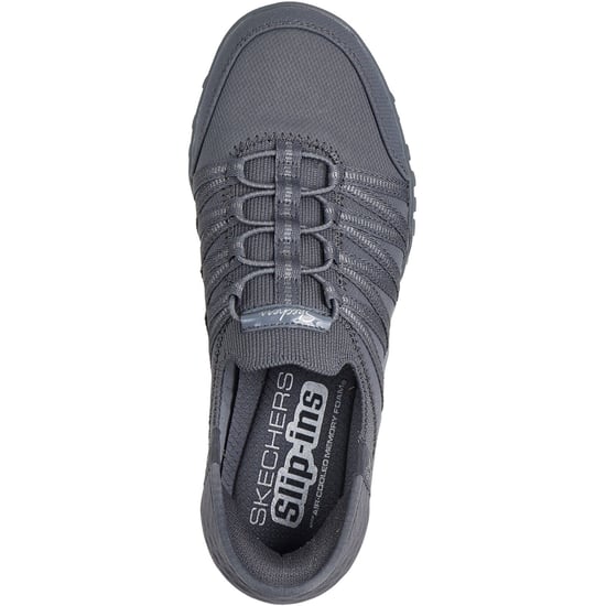 Skechers Breathe-Easy - Roll-With-Me Textil Damen Sneakers in Anthrazit - Image 3