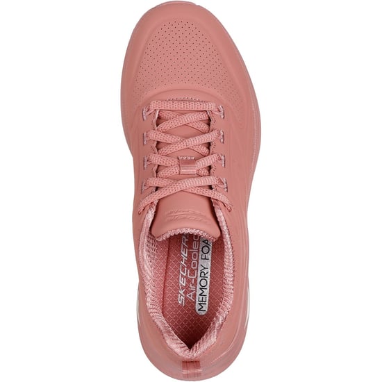 Skechers Skech-Air Meta Extraordinaire Synthetische Damen Rust Trainers - Image 3
