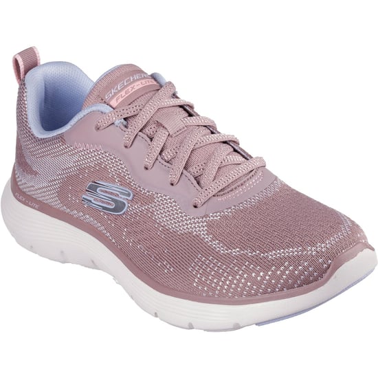 Skechers Flex Appeal 5.0 Cruising Thru Textil Damen Mauve/Hellblau Sneaker - Image 1
