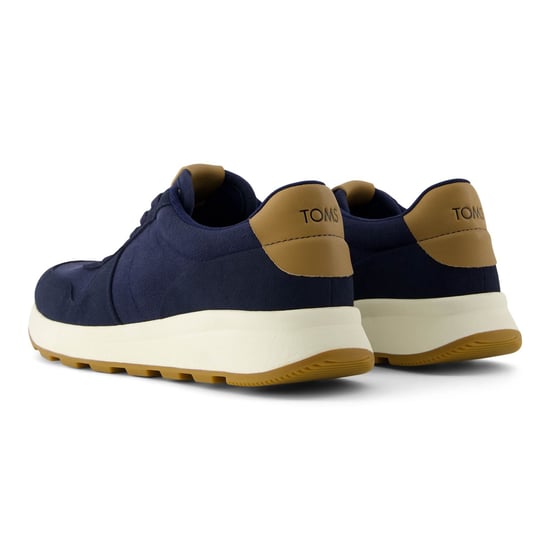 Toms TRVL LITE Retro Ledersneaker für Herren - Marineblau - Image 2