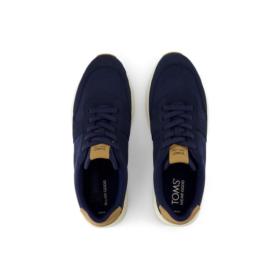 Toms TRVL LITE Retro Ledersneaker für Herren - Marineblau - Image 4