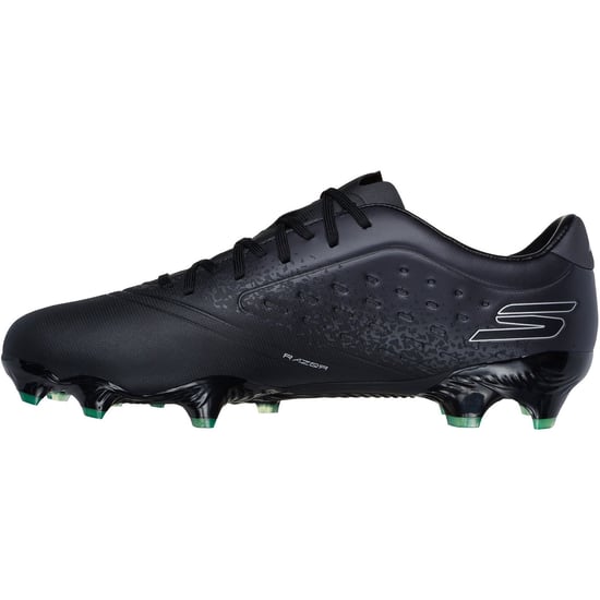 Skechers Performance Skechers Razor 1.5 Academy FG Herren Fußballschuhe Schwarz/Silber - Image 4
