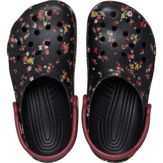 Crocs Classic Ditsy Floral Clog für Mädchen - Schwarz - Image 5