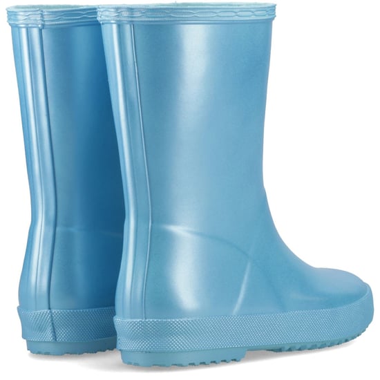 Hunter First Nebula Gummi-Kinderpoolstiefel Blau - Image 2