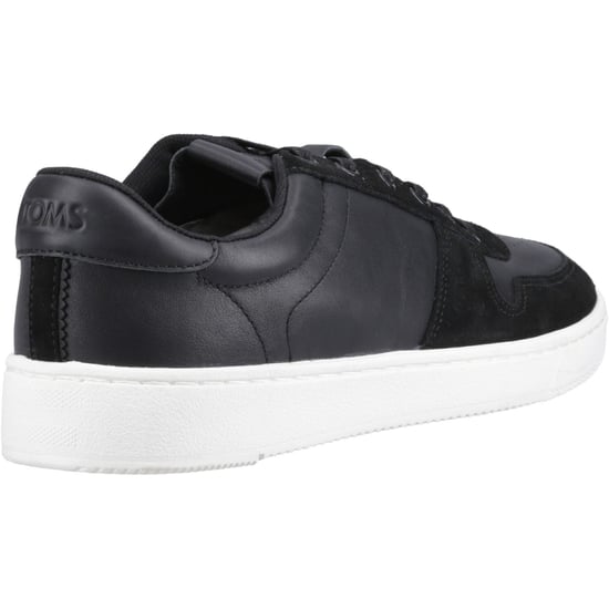 TOMS TRVL Lite Court Leder Herren Sneaker Schwarz - Image 2