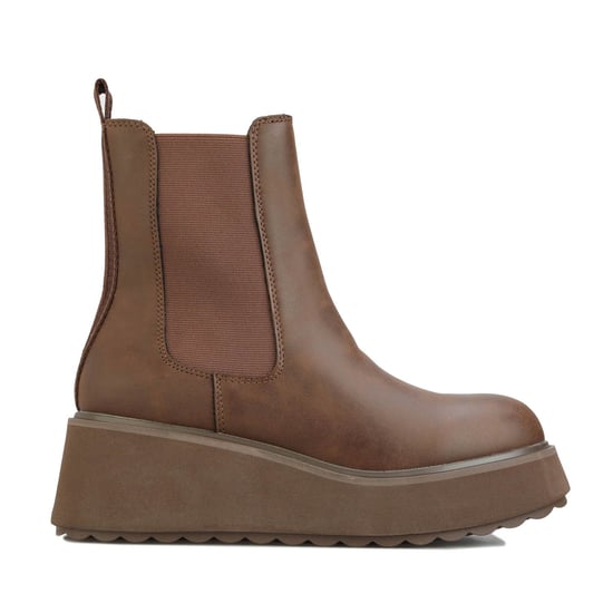 Rocket Dog Heyday Plateau Chelsea Boots für Damen in Braun - Image 1