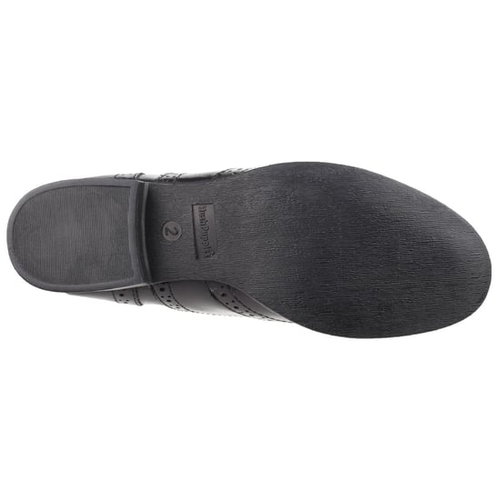 Hush Puppies Kada Junior Leder Mädchen Schwarz Brogues - Image 4