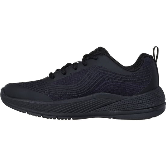 Skechers Microspec Advance Textil Mädchen Schwarze Sneakers - Image 4