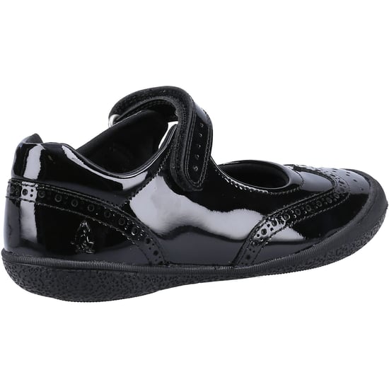 Hush Puppies RINA SCHUHE PATENT JNR Leder Mädchen Schwarz Schuhe - Image 2