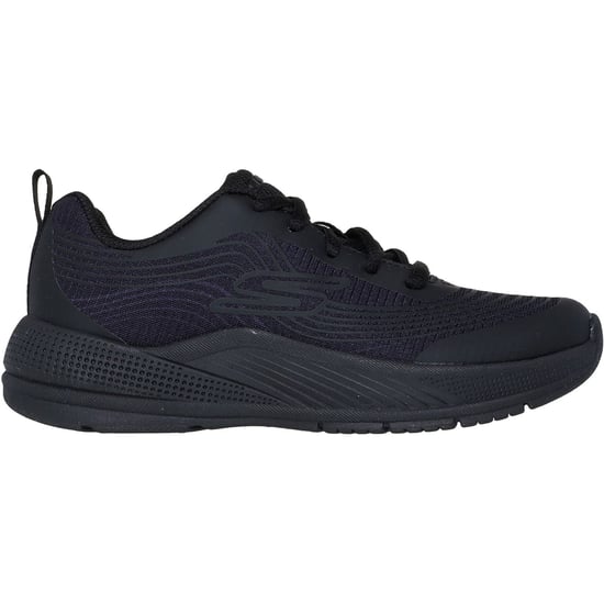 Skechers Microspec Advance Textil Mädchen Schwarze Sneakers - Image 5