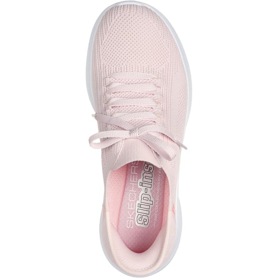 Skechers Ultra Flex 3.0 Brilliant Path Textil Damen Leichte Rosa Turnschuhe - Image 3