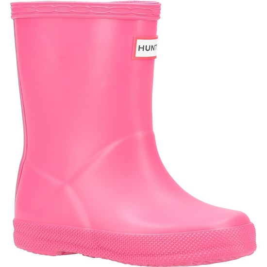 Hunter Kinder First (Matte) Gummi-Gummistiefel in Hellem Pink - Image 1