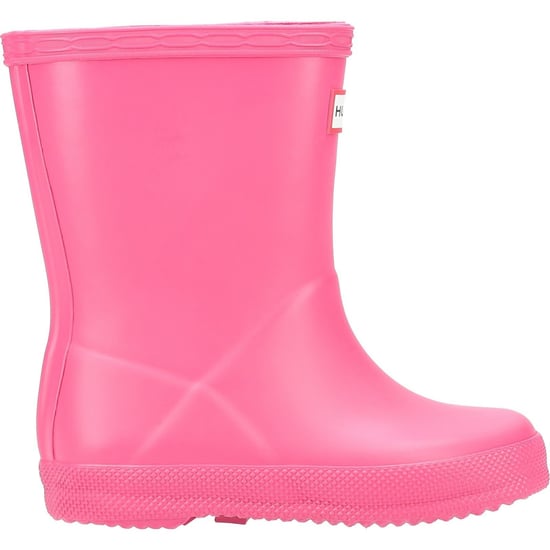 Hunter Kinder First (Matte) Gummi-Gummistiefel in Hellem Pink - Image 4