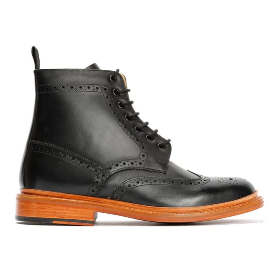Chapman & Moore Walter Brogue Leder Herrenstiefel Braun - Image 5