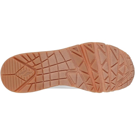 Skechers UNO - Jungle Nite Polyurethan Damen Weiß/Leopard Sneaker - Image 2