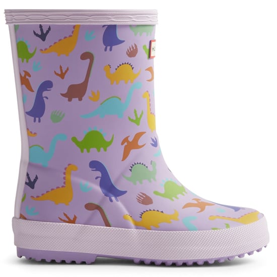 Hunter Kinder Dinosaurier Gummistiefel lila Dinosaurier - Image 4