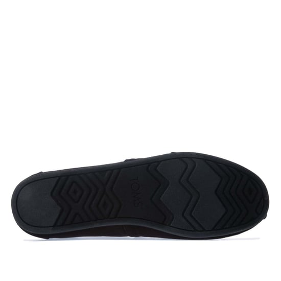 Espadrilles Alpargata coton recyclé Toms Pour Femme en Noir - Image 4