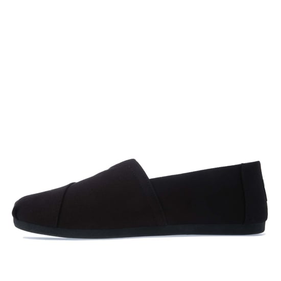 Espadrilles Alpargata coton recyclé Toms Pour Femme en Noir - Image 5