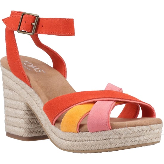 Toms Majorca Riemchensandalen aus Leder für Damen - Flame - Image 1