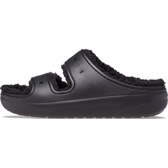 Crocs Classic Cozzzy Thermoplastische Damen Schwarz Sandalen - Image 5