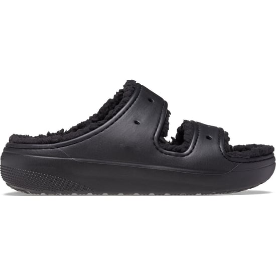 Crocs Classic Cozzzy Thermoplastische Damen Schwarz Sandalen - Image 6